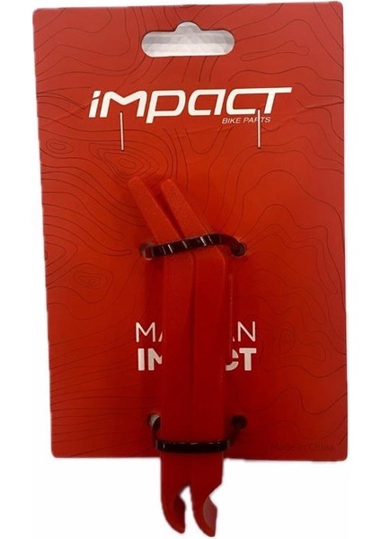 Lastik Levyesi -E-08 2li Kırmızı