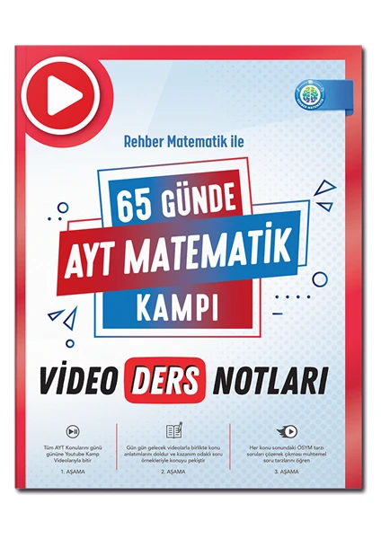 Rehber Matematik  65 Günde AYT Matematik Video Ders Notları