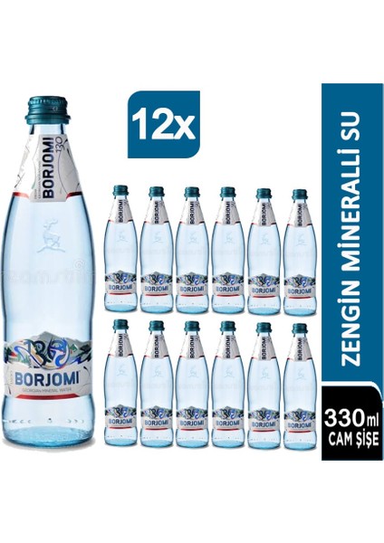 Doğal Zengin Mineralli Su 12 x 330 ml