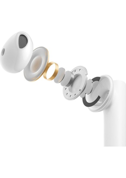 Redmi Mi True Uyumlu Wireless Earphones 2 Basic - Beyaz