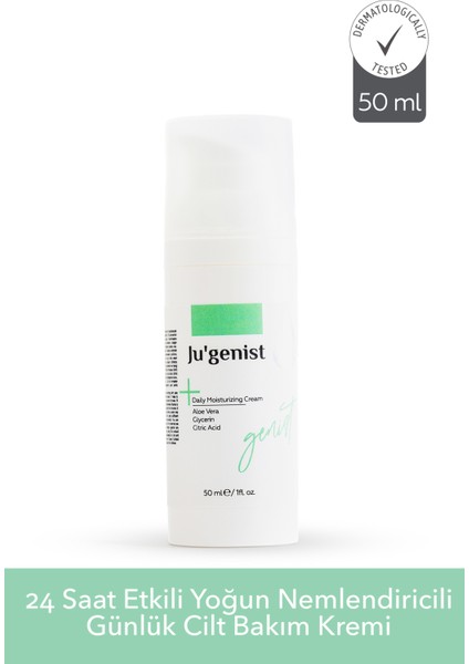 Ju’genist Daily Moisturizing Cream 50 ml fiyatları