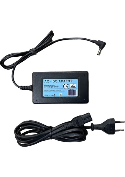 12 Volt 5 Amper Kamera Adaptörü 12V 5A Adaptör