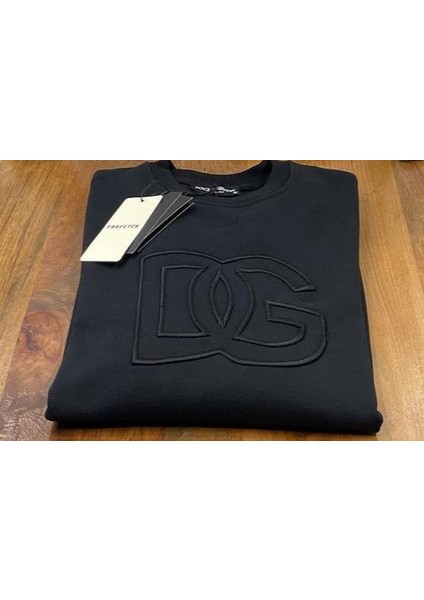 Göğüsde Nakış Işlemeli Big Logolu Sweatshirt