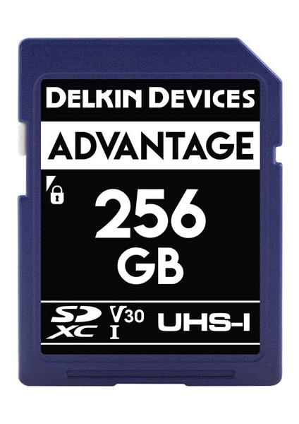 Delkın Advantage 256GB Sd Uhs-I V30 Hafıza Kartı