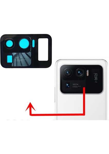 Xiaomi Mi 11 Ultra Uyumlu Kamera Lensi Cam M2102K1G M2102K1C
