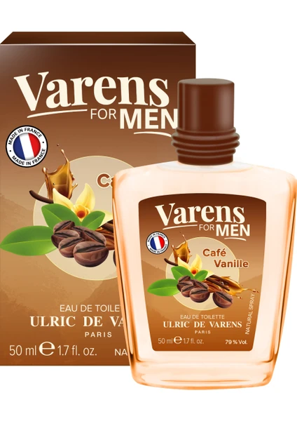 Ulric de Varens Varens For Men - Café Vanille Edt 50ML Erkek Parfüm