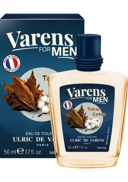 Varens For Men - Tabac Coton Edt 50ML Erkek Parfüm