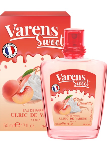 Ulric de Varens Varens Sweet Pêche Chantilly Edp 50ML Kadın Parfüm