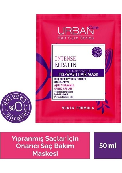 Intense Keratın Hair Mask 50 ml