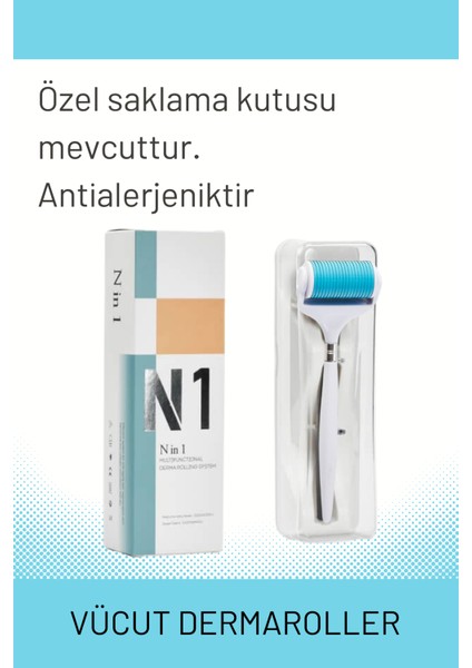 N In 1 - 3,00MM 1200 Iğneli Vücut Dermaroller