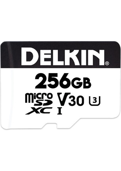 Delkın Hyperspeed 256GB Mıcro Sd V30 Hafıza Kartı