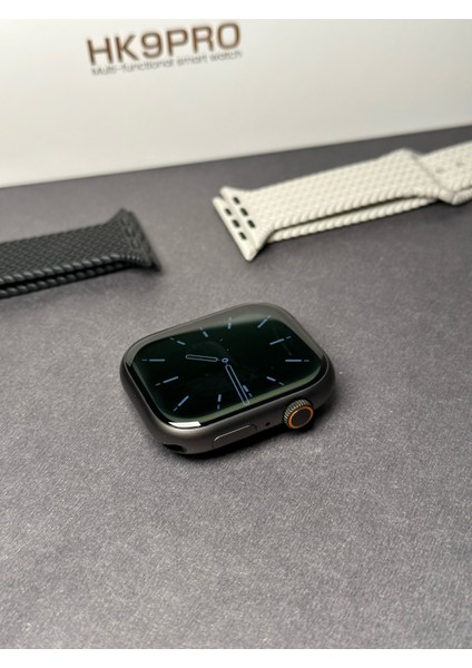 Watch 8 Hk9 Pro Chatgpt Yapay Zeka Destekli Akıllı Saat Kordon Hediyeli 2.05HD Amoled Ekran