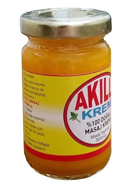 Akıllı Krem %100 Doğal Masaj Kremi 105 gr fiyatları