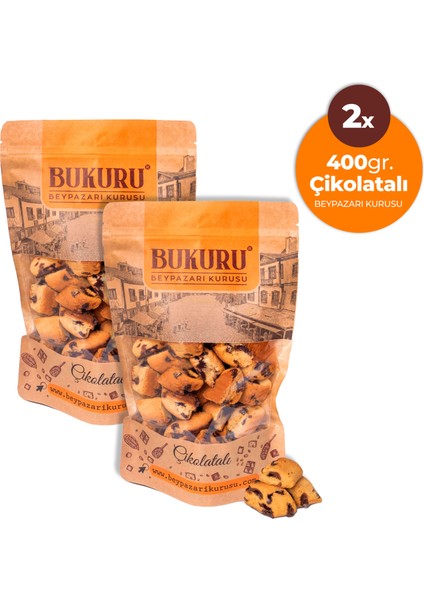 Tadım Kuru Fırını Çikolatalı Beypazarı Kurusu (400GR. 2 Adet) Çik2