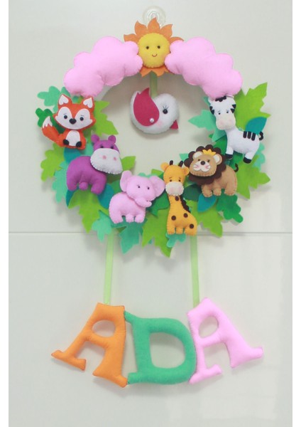 Ada Isimli Safari Bebek ve Hastane Odası Kapı Süsü fiyatları