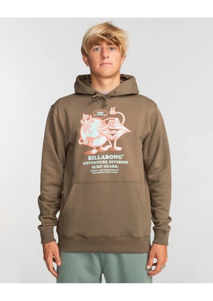 Take Care Po Kahverengi Erkek Sweatshirt