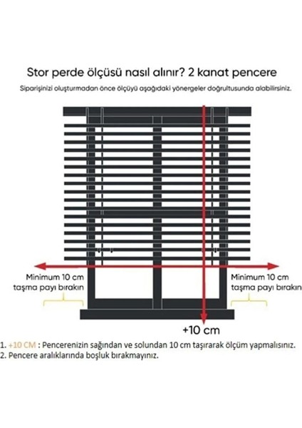 Çift Mekanizmalı Tül ve Stor Perde - Model 3