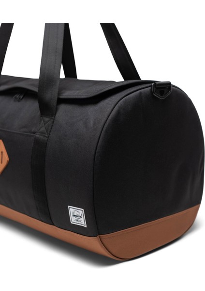 Heritage Unisex Duffle - Siyah/Kahverengi