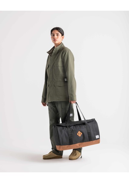 Heritage Unisex Duffle - Siyah/Kahverengi