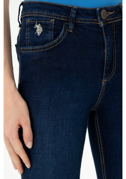 U.S. Polo Assn. Kadın Mavi Jean Pantolon 50277122-DN0022