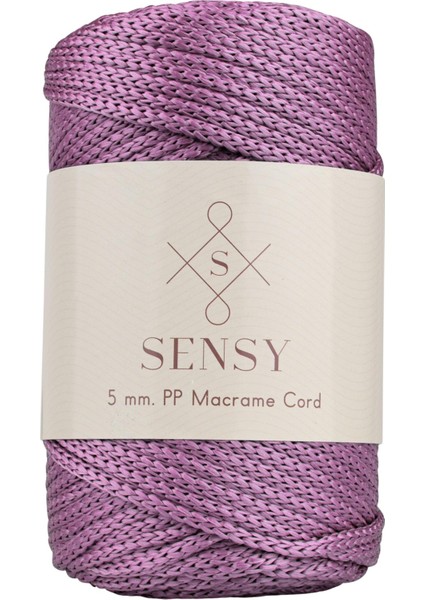 Polyester Makrome Ip 400 gr -5mm Pp Cord Polyester Makrome Ipi 5 mm Çanta ve Supla Ipliği
