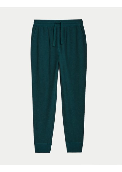 Marks & Spencer Saf Pamuklu Regular Fit Pijama Altı