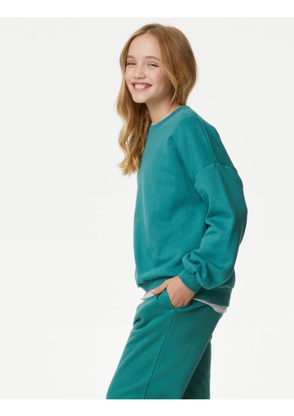 Regular Fit Yuvarlak Yaka Sweatshirt