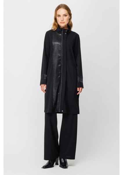 Şerit Detaylı Fermuar Kapamalı Giy Çık Tunik Siyah fırsatları