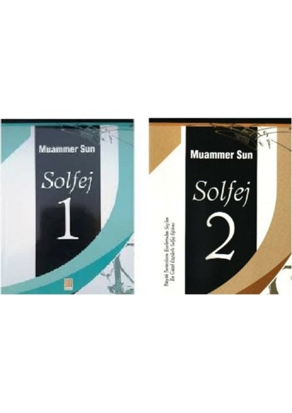 Muammer Sun - Solfej 1 + Solfej 2 (SET)