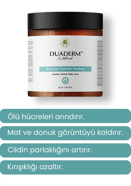 Arındırıcı ve Aydınlatıcı Toz Enzyme Powder Peeling 55 gr