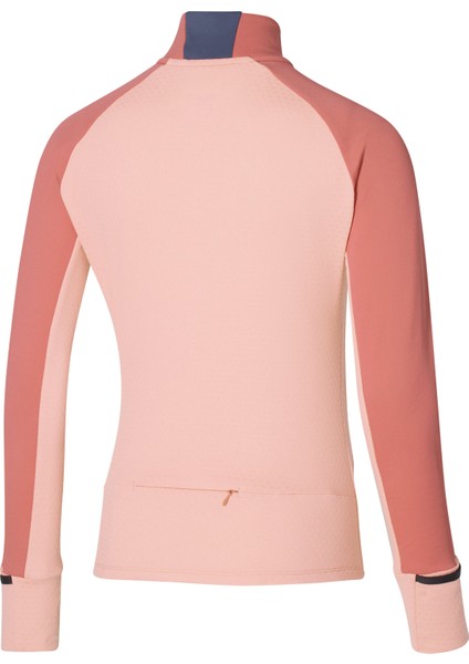 Warmalite Kadın Yarım Fermuarlı Sweatshirt Pembe