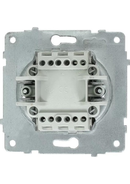 15 Adet Ovivo Grano Beyaz Komitatör Ikili Anahtar Çerçeve Hariçtir fiyatları