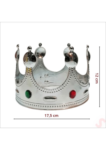 Plastik Kral Tacı - Gümüş fiyatları