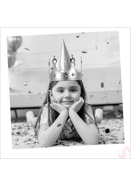 Plastik Kral Tacı - Gümüş indirimleri