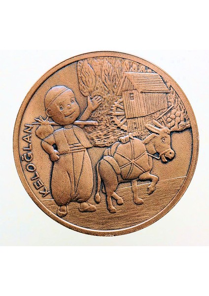 Keloğlan Bronz Hatıra Parası 2009 Sertifikalı
