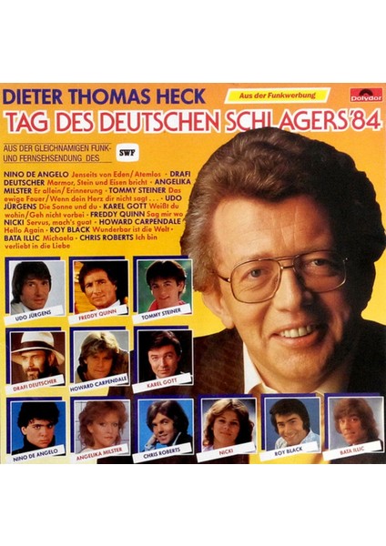 Diter Thomas Heck - Tag Des Deutschen Schlagers '84 Pop Tarz Plak Alithestereo