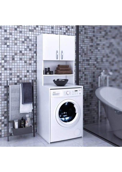 Deep Banyo Dolabı Çamaşır Makinesi Dolabı