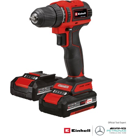 Einhell Akülü Vidalama TE-CD 18/40 Li BL (2x2,0 Ah) Power X-Change (Li-Ion, 18 V, 40 Nm, Kömürsüz Motor, 2 Vitesli Şanzıman, Devir Kontrolü, 2x 2,0 Ah PXC Akü ve Hızlı Şarj Cihazı) - 4513995