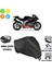 Aprilia Rsv 1000R Motosiklet Brandası Arka Çanta, Tokalı ve Kilit Uyumlu Siyah 1