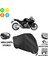 Honda Vfr 1200 F Motosiklet Brandası Arka Çanta, Tokalı ve Kilit Uyumlu Siyah 1