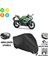 Kawasaki Ninja 250SL Motosiklet Brandası Arka Çanta, Tokalı ve Kilit Uyumlu Siyah 1