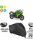Kawasaki Ninja 250R Motosiklet Brandası Arka Çanta, Tokalı ve Kilit Uyumlu Siyah 1