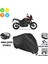 Honda Vfr 1200 x Crosstourer Motosiklet Branda Arka Çanta, Tokalı ve Kilit Uyumlu Siyah 1