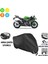 Kawasaki Ninja Zx 636 Motosiklet Brandası Arka Çanta, Tokalı ve Kilit Uyumlu Siyah 1