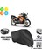 Kanuni Racer 200 S Motosiklet Brandası Arka Çanta, Tokalı ve Kilit Uyumlu Siyah 1