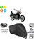 Regal Raptor Dd 250E Motosiklet Brandası Arka Çanta, Tokalı ve Kilit Uyumlu Siyah 1