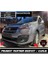 Peugeot Partner Berlingo Ön Tampon Eki Body Kit Karlık Lip 4 Parça Siyah 2