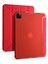 Apple iPad Pro 12.9 6.nesil 2022 M2 Çipli Kılıf Yatay ve Dikey Standlı Uyku Modlu Kalemlikli Trifold Arkası Soft Silikon Smart Kılıf (Model A2436,A2764/37) 1