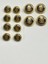 Blazer Ceket Düğmesi Takımı 4+8 Gold Içi Siyah 52771510132436 1