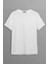 Erkek Slim Fit Dar Kalıp Düz Ince Bisiklet Yaka Tişört Bsct1 1